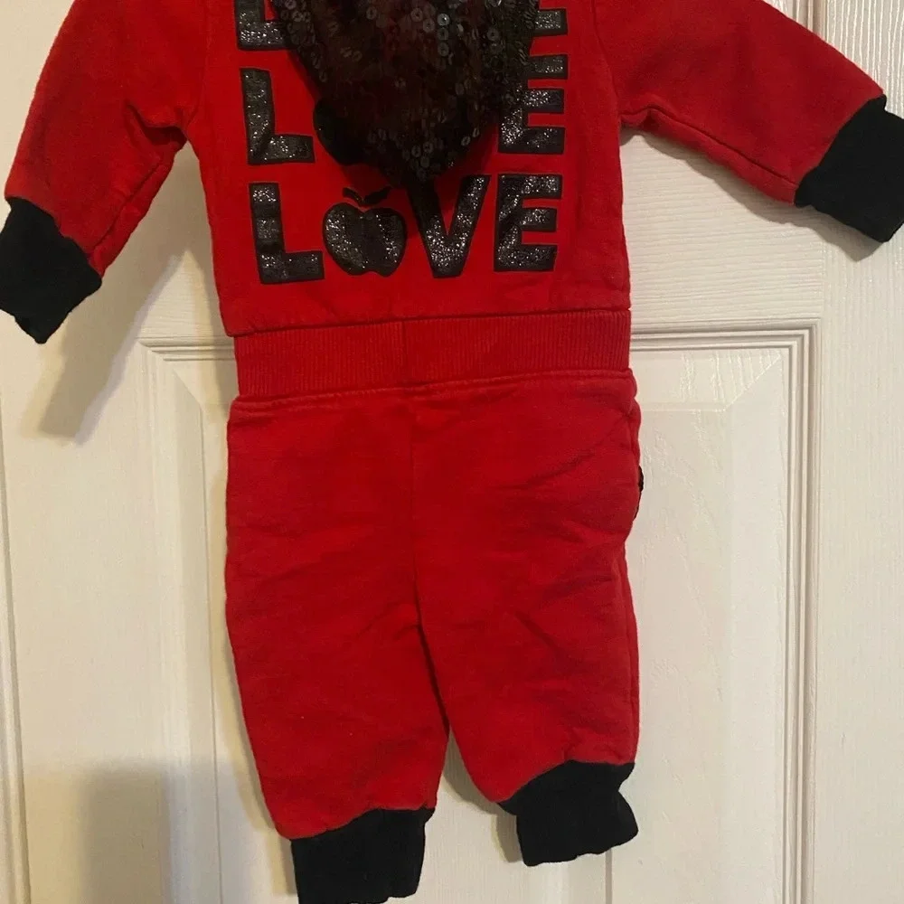 Apple Bottoms Hooded Jumpsuit